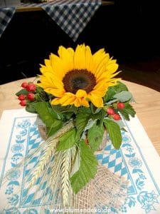 Oktoberfest Tischdekoration