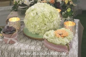 Blumendeko Hochzeitstage 2018