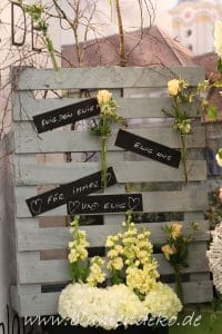 Dekoration Hochzeit